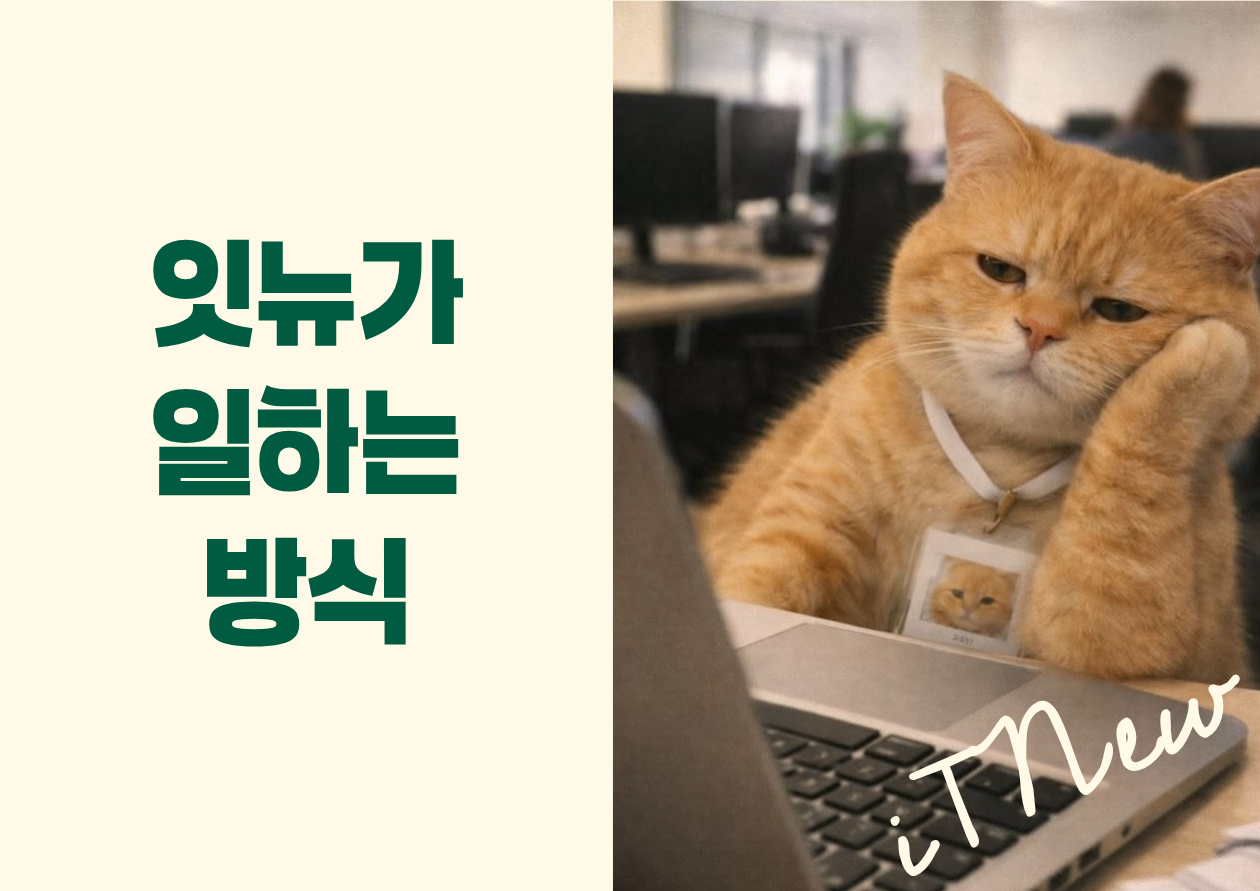 잇뉴는 이렇게 일해요 💪